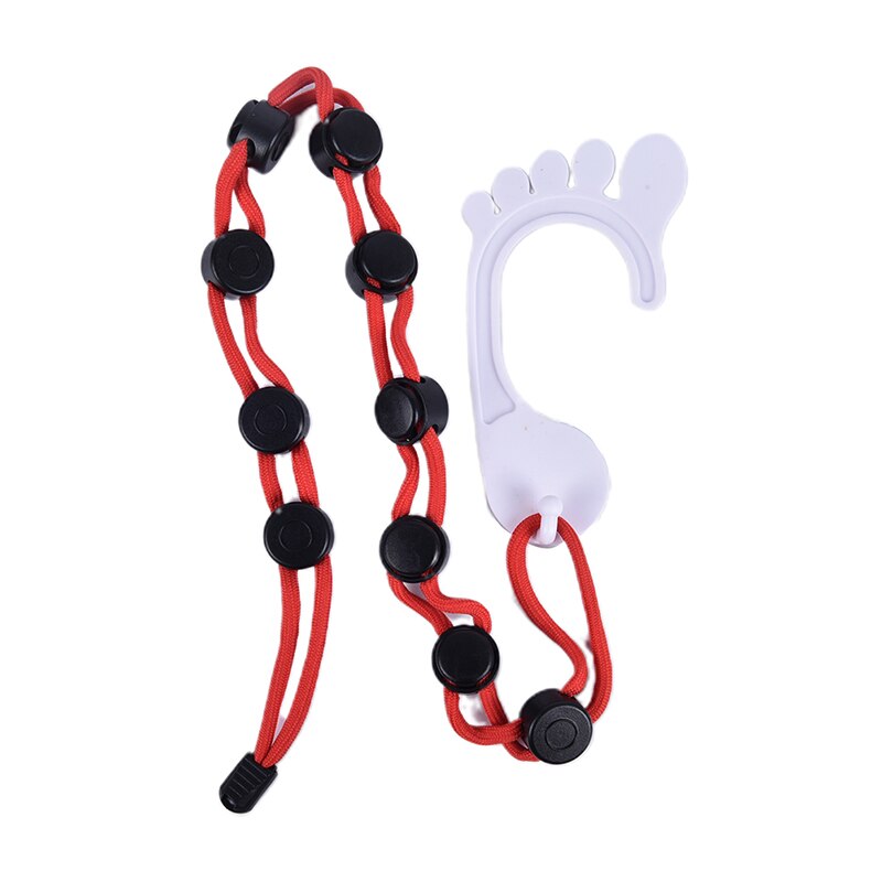 Organizer skarpety ubrania wiszące narzędzia słomiane skarpety przechowywanie czyszczenie narzędzie pomocnicze suszenie wieszaki robić przechowywania skarpet: czerwony