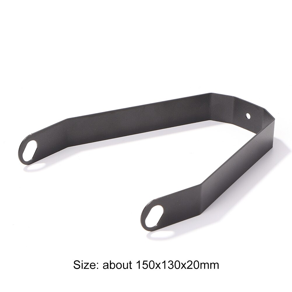 1Pc Aluminium Achterspatbord Ondersteuning Voor Ninebot Max G30 G30D Elektrische Scooter Spatbord Beugel Scooter Accessoires: Black