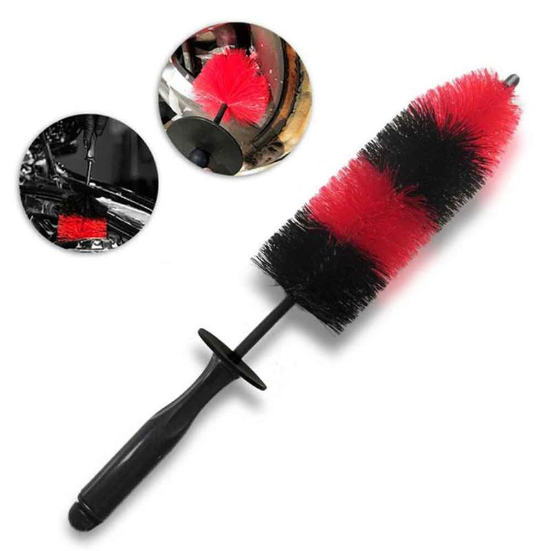 Automobile Large Alloy Wheel Cleaning Brush Detailing Valeting Brush Non Scratch Car Wheel Brush