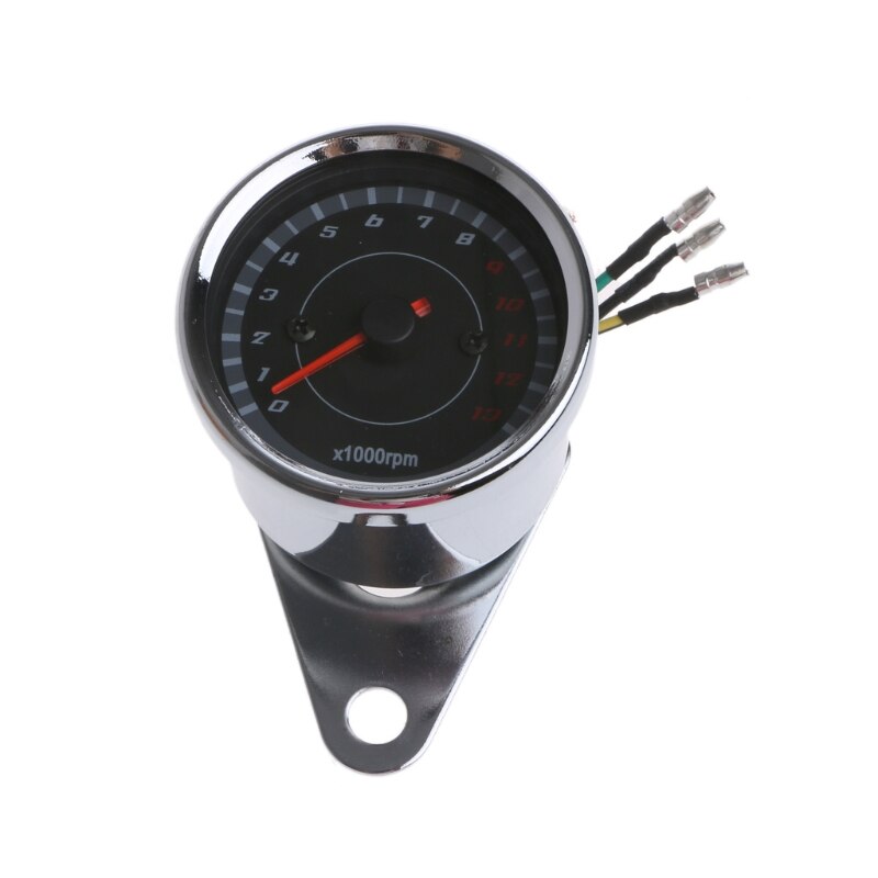 Universele Led Motorcycle Toerenteller Dc 12V Meter 13K Rpm Voor Honda Suzuki L41A