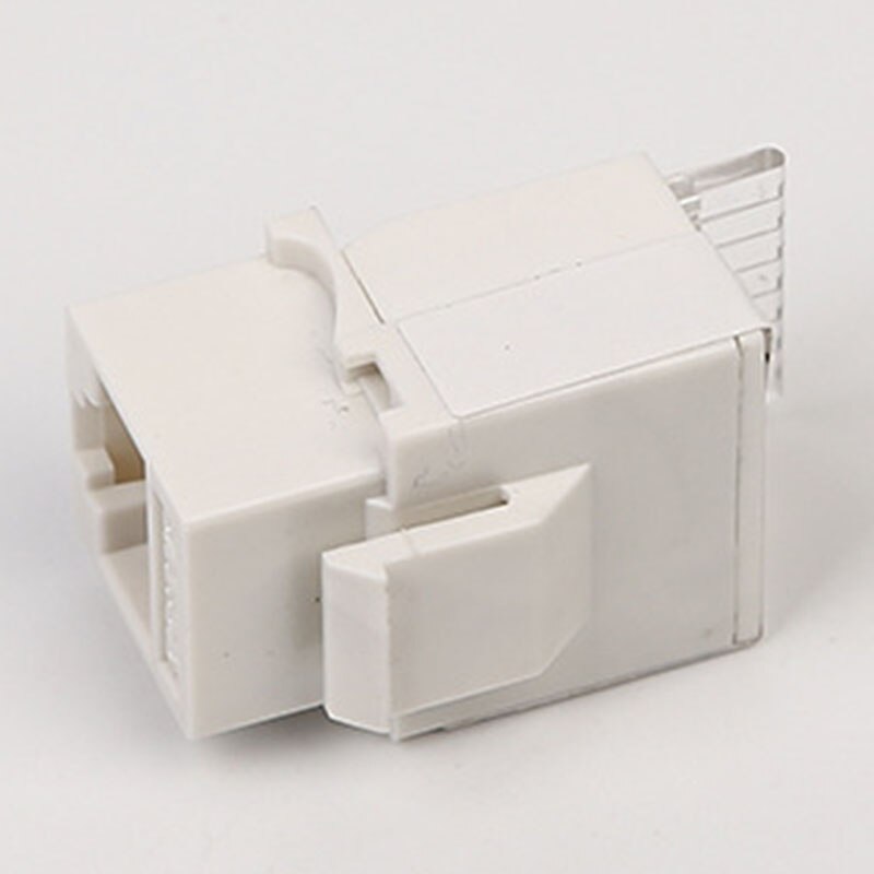 25Pcs CAT5E UTP Network Module RJ45 Connector Information Socket Computer Outlet Cable Adapter Keystone