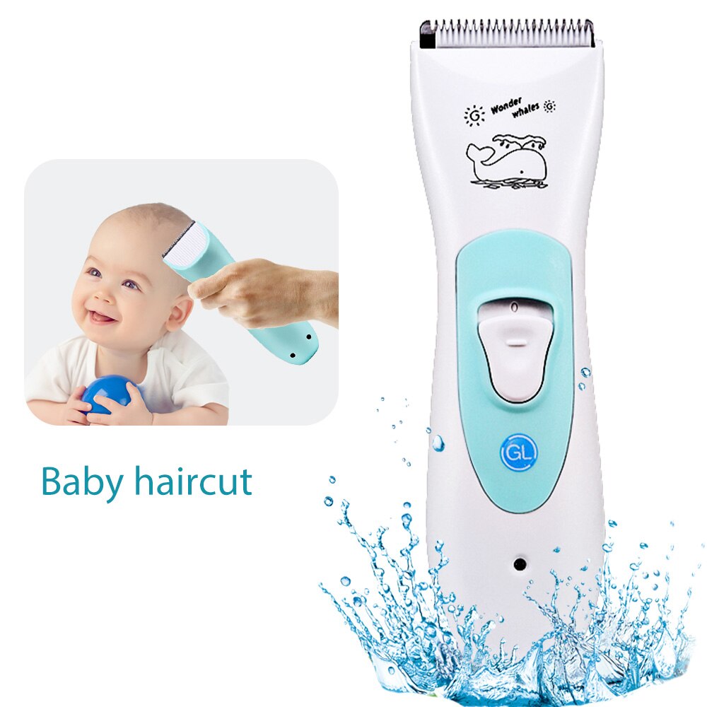 GL Baby Elektrische Haar Haarschneidemaschine USB Wiederaufladbare Wasserdicht Haar Trimmer Haarschneidemaschine für Baby & freundlicher Haarschnitt Heimat-verwendung