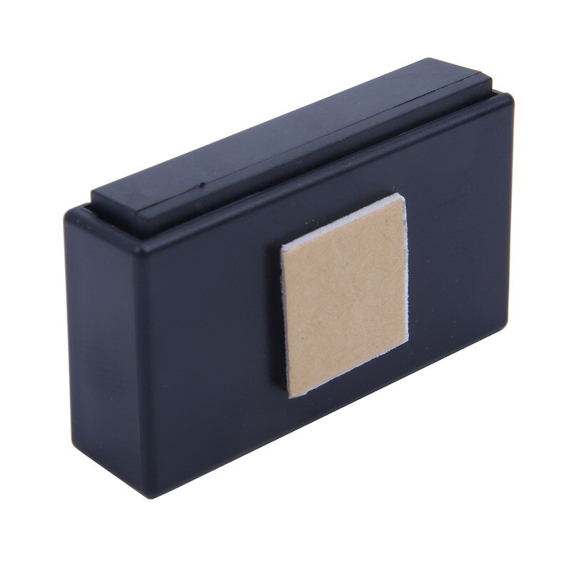 Automotive Digital Car LCD Clock Self-Adhesive Stick On Time Portable