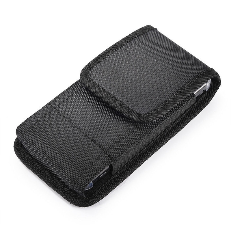 Telefoonhoesje oxford stoffen tas telefoonhoesje voor oneplus 8 hoesje leren hoes flip heuptasje riem telefoonhoesje voor oneplus 8 pro