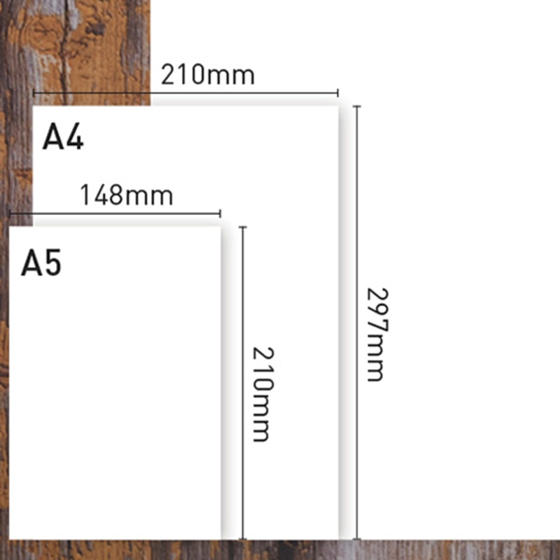 50pcs/lot White Kraft Paper for DIY Handmade Cardboard Making 180g Hand Painting Paper 32K 16K A5 A4 Sketch Paper