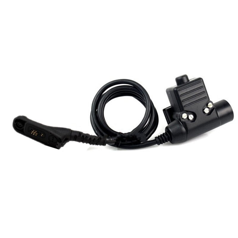 U94 Attrezzature Tattiche PTT Auricolare Militare Adattatore Z113 Per Motorola Walkie Talkie P8268 8668 GP338D XPR6500/6550/6580 DP3400