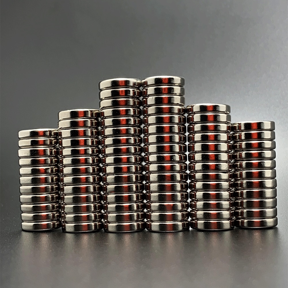 10Pcs 12x3-4 Neodymium Magnet 12 x 3 Hole 4 N35 NdFeB Round Super Powerful Strong Permanent Magnetic imanes