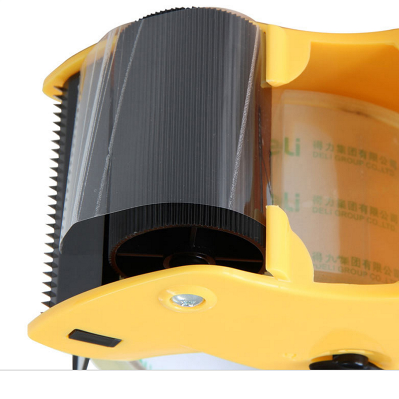 Voor Deli Afdichting Verpakker Tape Dispenser Staat 6 Cm Breedte Afdichting Tape Houder Met Cutter Handmatige Verpakkingsmachine Papelaria