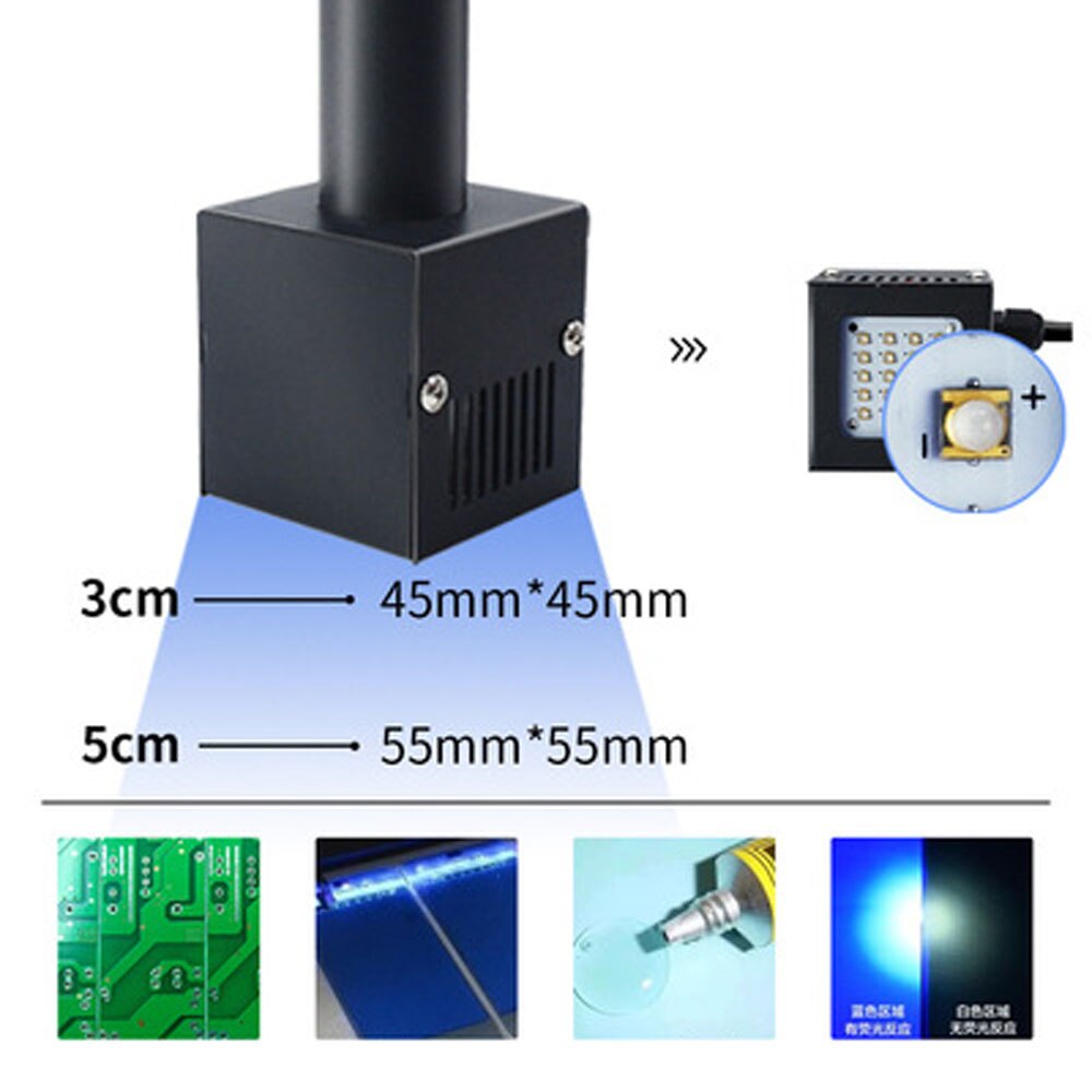 250W UV Lampe Uv LED, sterben Licht 405nm 365nm 395nm Schatten Kleber Harz Lot Grün öl 3D Druck PCB Gremium OCA