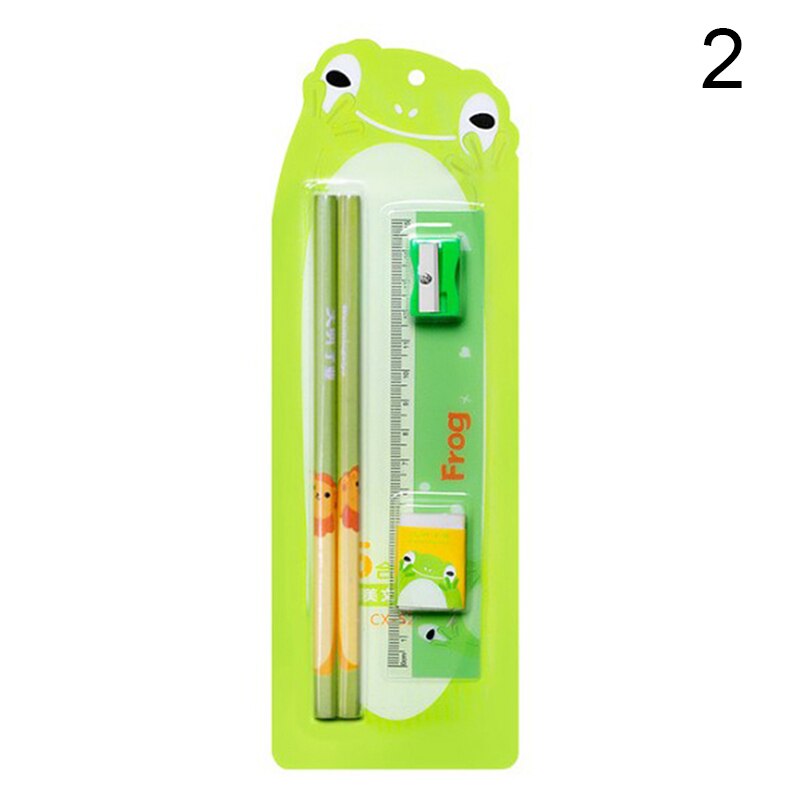 1 Set Blender And Burnisher Pencil Set For School Student Writing Drawing Pencil Set: Green