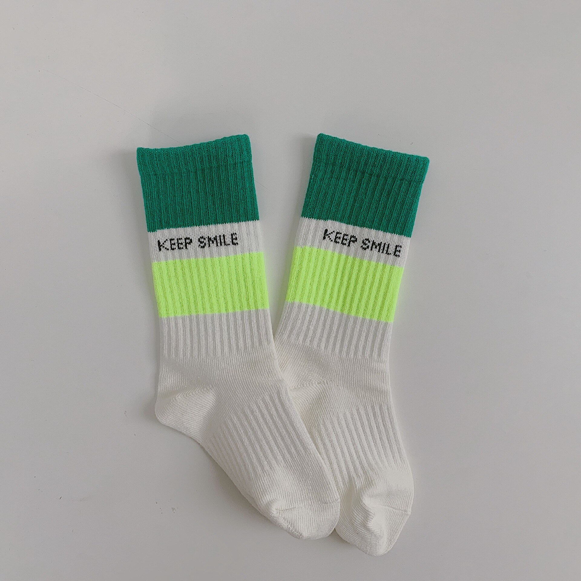 Los niños hasta la rodilla calcetines con inscripciones imprimir para chica niños chico niños adolescente lindo bebé de fútbol blanco Kawaii deporte calcetín largo