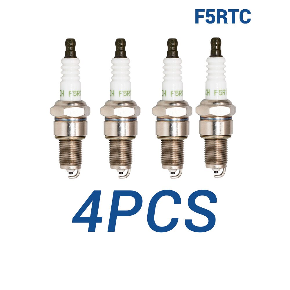 Torch F5RTC for 7734 BPR5ES Spark Plug for 98079-55846 GX340 GX640 Kawasaki KAF300 KAF540 MULE 500 520 550 2030 Snowmobile ATV: 4 pieces F5RTC