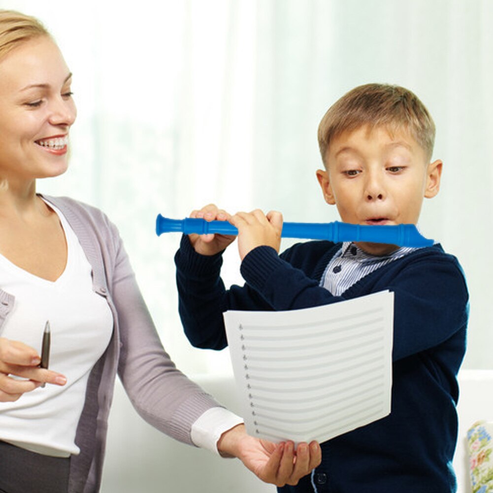 6/9 Gaten Lange Fluit Klarinet Abs Muziekinstrument Muziek Onderwijs Met Cleaning Stick Voor Kinderen Kids