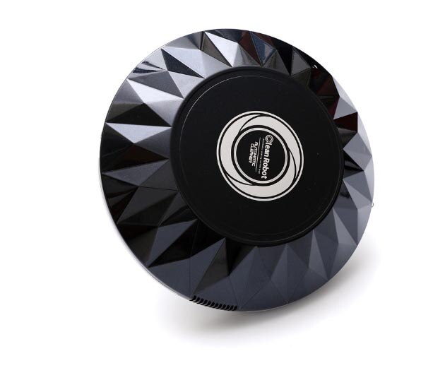 Clean robot home automatic intelligent vacuum cleaner floor sweep machine Dry/ wet Remote: Black