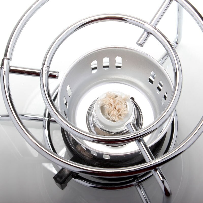 Estufa de Alcohol, lámpara de Alcohol, quemador de mecha de Alcohol (no incluye Alcohol) herramientas de calefacción de sifón café, accesorios para recipiente de sifón de café