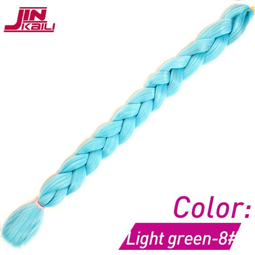 165g Synthetic Braiding Hair Single Ombre Color Glowing For Hair Synthetic Hair Extension Twist Jumbo: T4/27/30