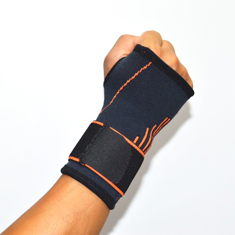 1 stuks Verstelbare Elastische Polssteun Sport Veiligheid Gym Pols Band Zweetband Pols Boksen Hand Palm Wraps zelfklevende bandage