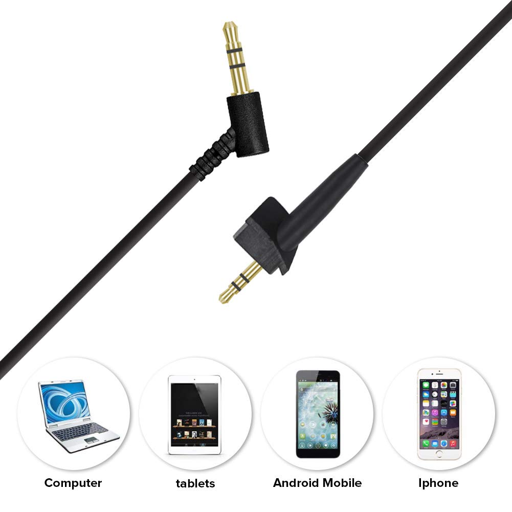 Ofc Vervanging Stereo Audio Kabel Extension Muziek Cord Draad Voor Bose Soundlink AE2 AE2i AE2w Rond Ear Hoofdtelefoon Headsets