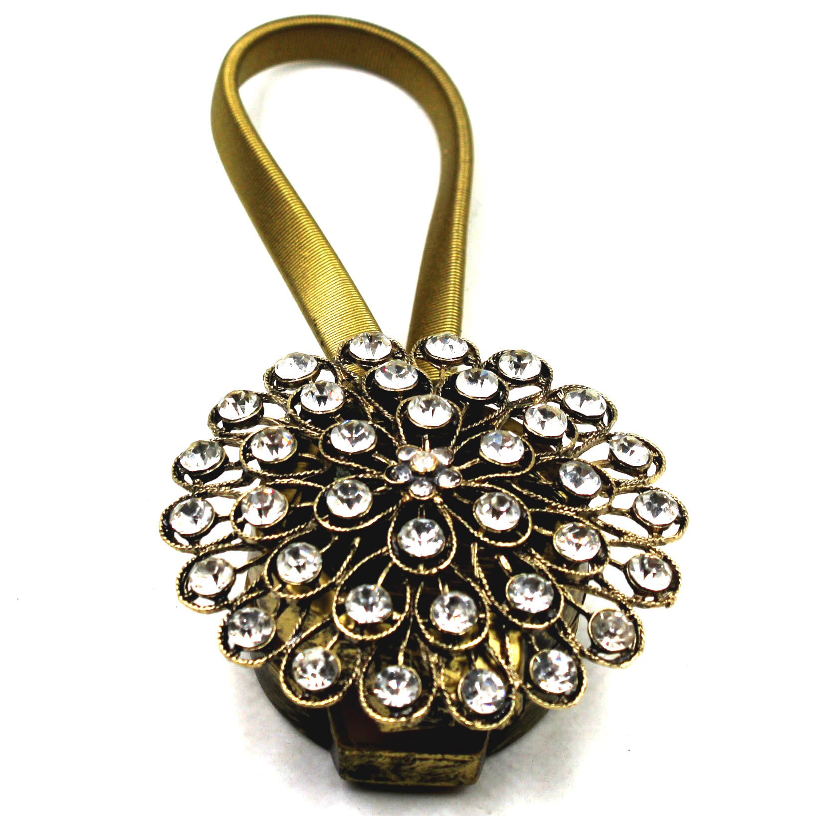 Hebilla magnética creativa para cortina, accesorio Decorativo Europeo para ventana, Correa magnética, gancho de pared, soporte para cortinas