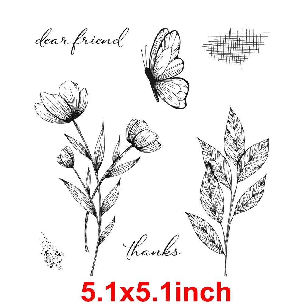 Metallskärverktyg/transparent stämpel spotlight på naturen kär vän gör-det-själv-pyssel kortalbumtillverkning scrapbooking stencil  st03: Vit