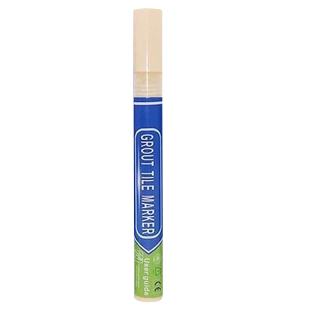 Tegel Beauty Styling Pen Badkamer Waterdicht En Meeldauw Grout Marker Reparatie Pen Badkamer Verf Cleaner Waterdichte: Khaki 