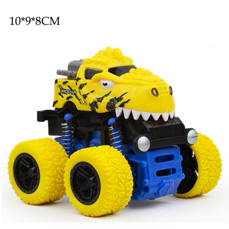 15 Styles Toys Car Mini Inertial Off Road Vehicle Pull Back Children Shock Plastic Friction Stunt Car For Kids Toys Car: 03