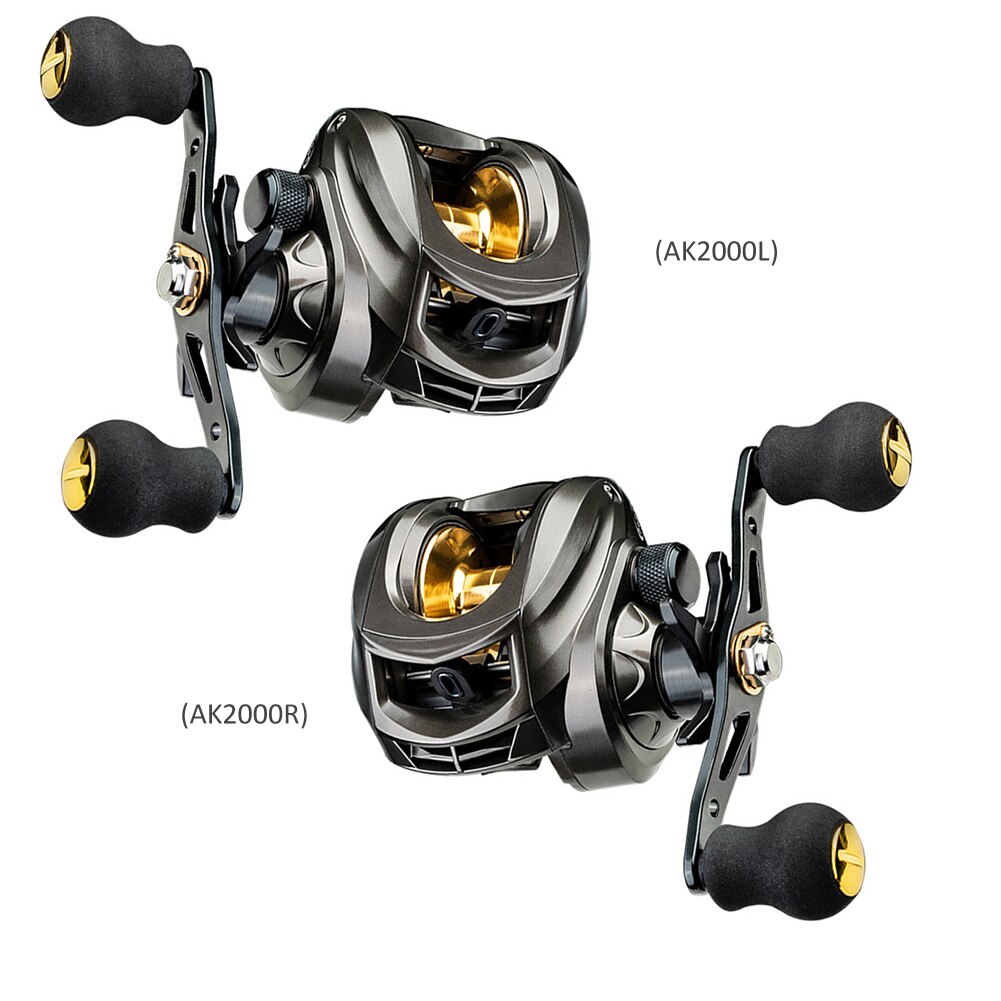Metal Spool Baitcasting Vissen Baitcasting Reel Alle Metalen Spool Max Drag Fishing Wheel Magnetische Metalen Casting reel