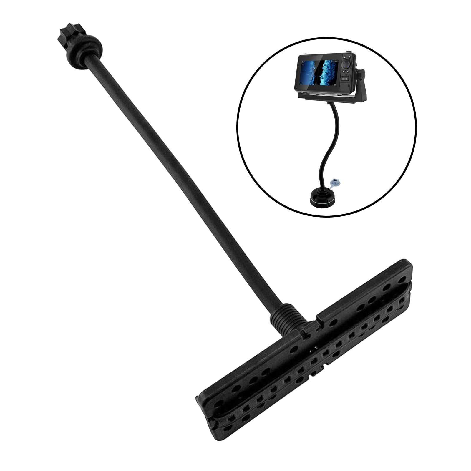 Boat Fish Finder Holer GPS Rotating Flat Surface 330cm