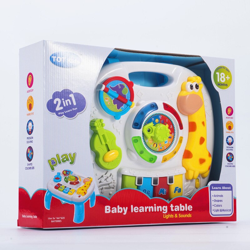 Baby Spielzeug 13-24 Monate Musikalische Spiele Tabelle Pädagogisches M Spielzeug Für Baby Brinquedos Para Bebe Oyuncak Baby Junge spielzeug: Default Title