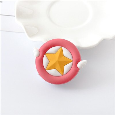 mobile phone bracket phone stand phone Universal Three-dimensional cartoon pattern airbag bracket lazy retractable unicorn: 6