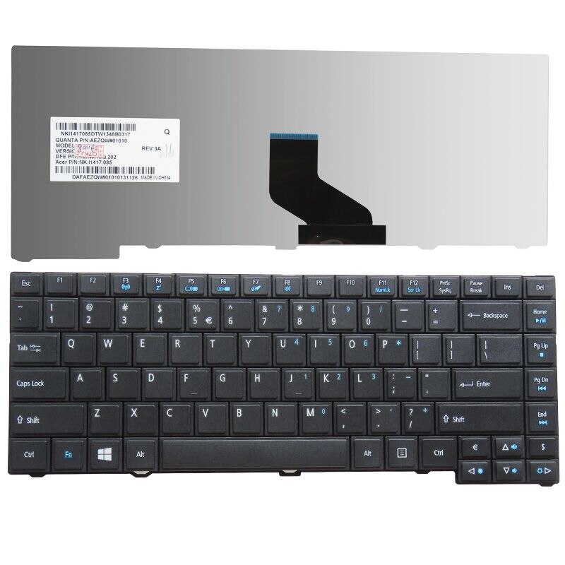 Amerikaanse Zwart Toetsenbord Voor Acer Travelmate P633-M P633-V P643-M P643-MG P643-V