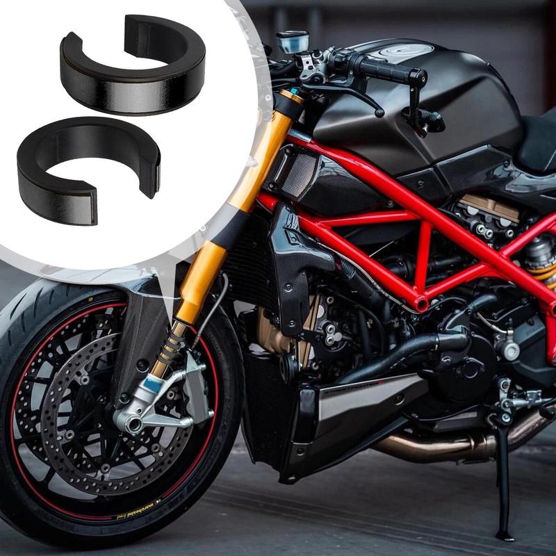 Front Fork Preload Rings 2X Front Shock Absorber Preload Ring 35mm Electric Vehicle Decorative Ring For Motorcycles