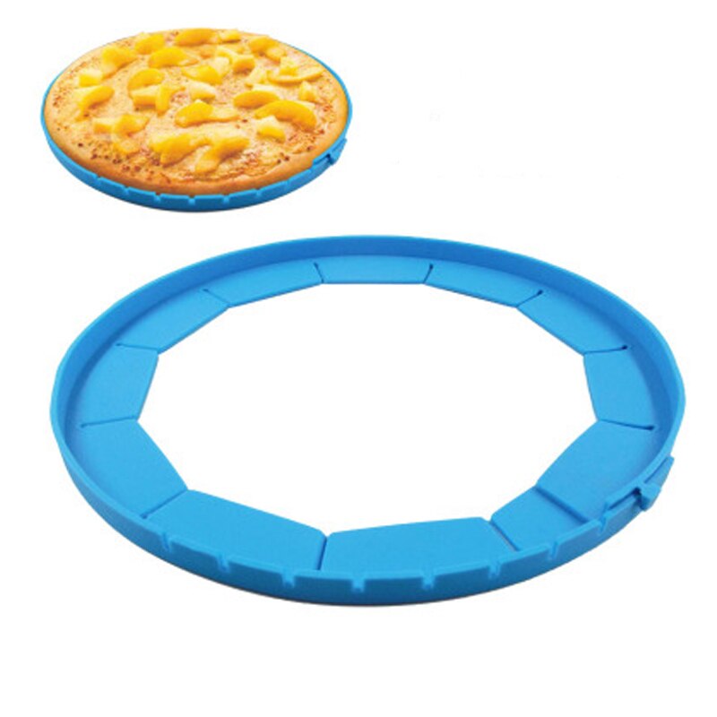 Pie Pizza Protection Cover Adjustable Silicone Pie Crust Shield Silicone Fit 8.5Inch - 11.5Inch Rimmed Dish Cake Bakeware Tool