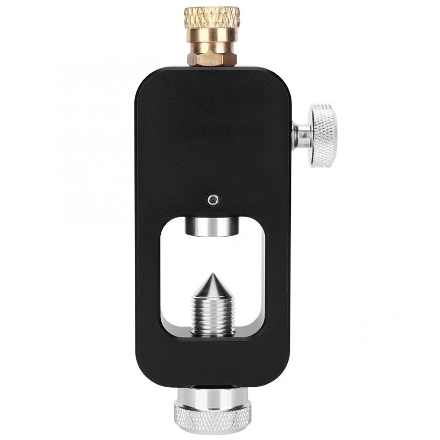 Adaptador de Snorkel para buceo, cabezas de Transverter de buceo, botella grande a botella pequeña de 8MM, accesorios de buceo: Negro