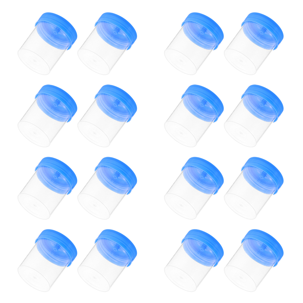 25Pcs Disposal Specimen Cups Convenient Specimen Containers Small Sputum Containers (Random Color): Default Title