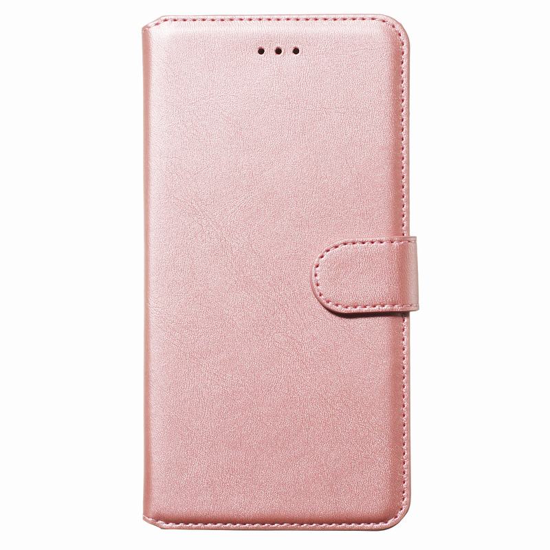 Etui til samsung galaxy  j3 j5 cover covers flip luksus læder vintage magnetiske pung telefontasker til galaxy  j330 j530 coque: Til  j530eu j5 2017 / Kasse af rosa guld