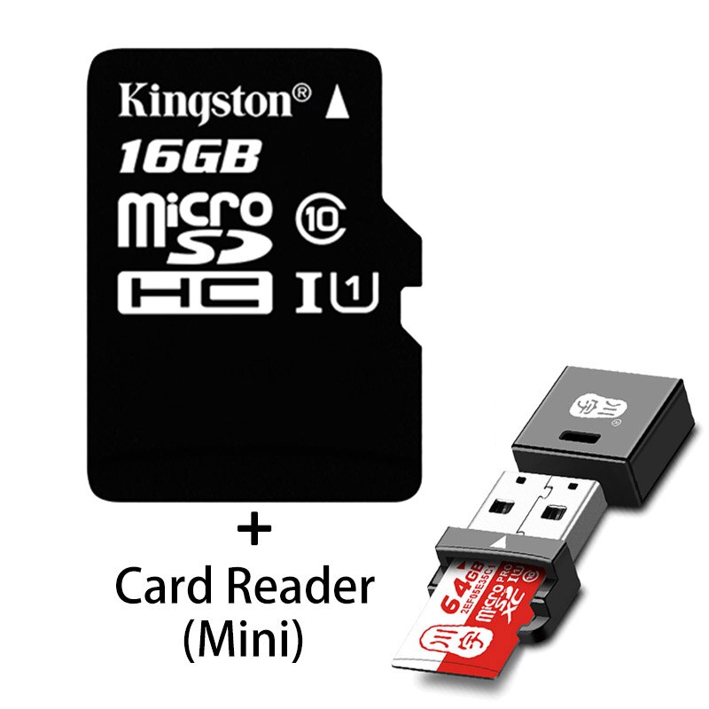 Kingston tarjeta de memoria Micro SD 32GB 16GB Class10 UHS-1 MicroSDHC tarjeta Mini SD de 64GB y 128GB MicroSDXC microsd para SmartPhone Android: 16G-C292