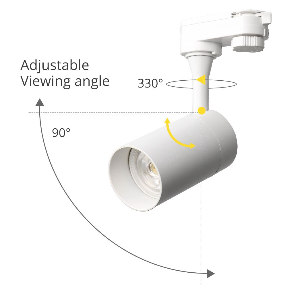 GU10 Schiene Licht 2 3 4 Draht phase Strahler Kleidung Shop Shop Leuchte Loft Tracking Schiene LED Leuchtet Track