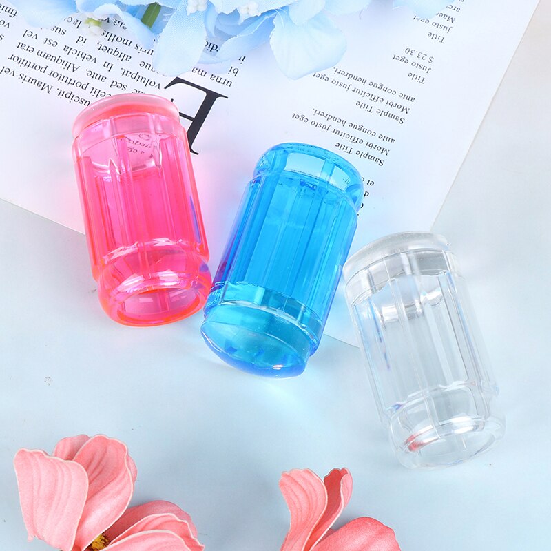 Stamper Transparent Nail Stamp Scraper Polish Print Transfer Nail Stamper Tools