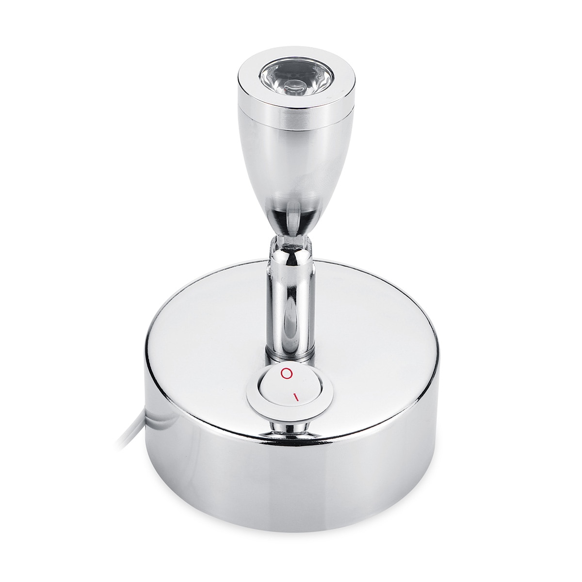 12-24V 180 Rotation LED Spot Reading Light Home Interior Spotlight Switch For RV Caravan Boat Truck Desk Bedside Lamp