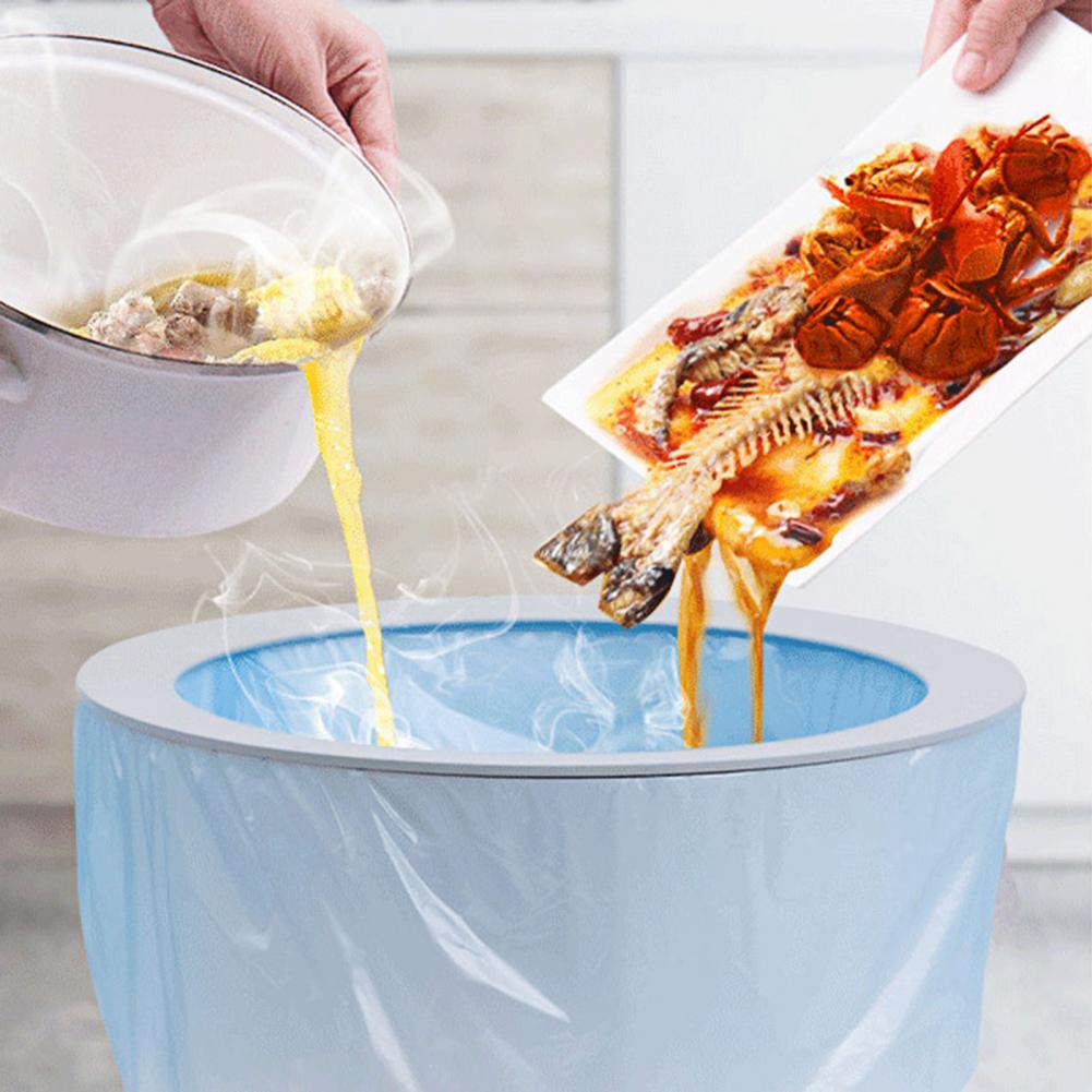 Afval Zak Wegwerp 7 Kleuren Grote Capaciteit Wegwerp Plastic Vuilnis Afval Tas Verwijdering Vuilniszak 5 Rolls/Tas