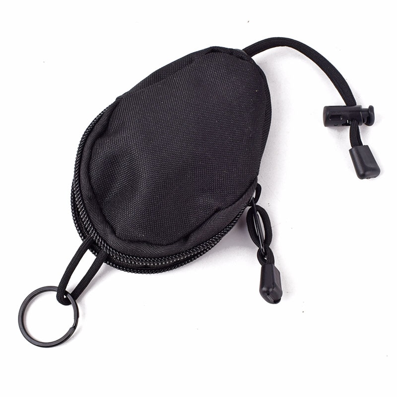 neue Nylon ziehen-stil Schlüssel brieftasche Männer Frauen Schlüssel Halfter fallen Reißverschluss Auto Schlüssel Tasche Keychain Abdeckung Haushälterin kleine Tasche