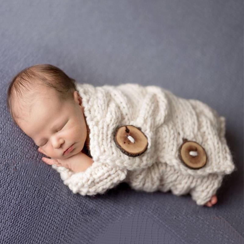 Baby Fotografie Poseren Wrap Lichtheid En Draagbaarheid Geen Ruimte Bezetten Knop Inbakeren Baby Fotoshoot Props Cover Doek