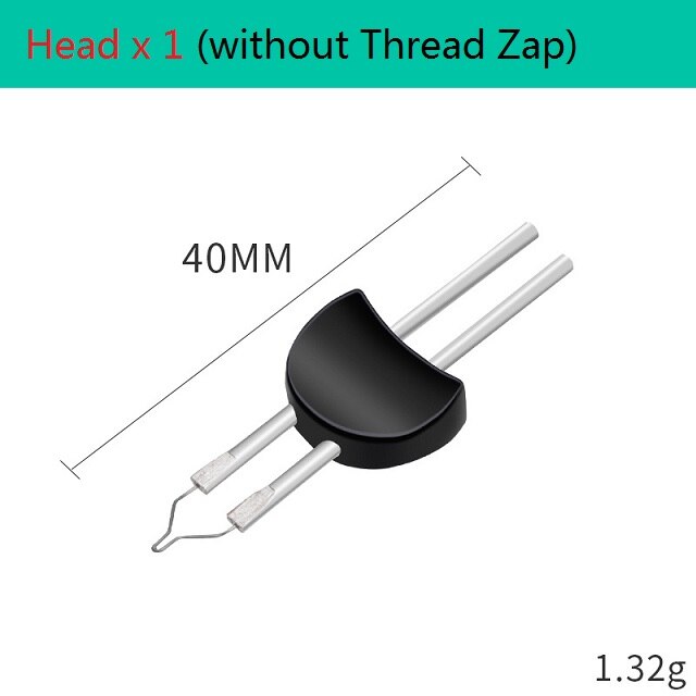 Quemador de soldadura de hilo, pluma de cera de soldadura de fusión de repuesto, crayones de soldadura para cera de molde de joyería, crayones, sin batería: Head x 1
