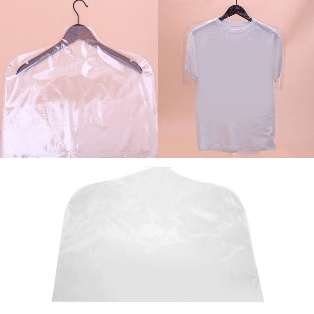 Fundas de hombro transparentes para ropa, protectores de polvo para ropa, bolsas para chaquetas, abrigos, trajes, 1 ud.