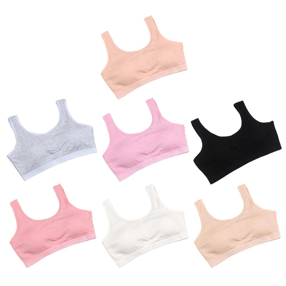 1PC sous-vêtements pour fille réglable soutien-gorge gilet enfants coton mélangé sous-vêtements sous-vêtements vêtements