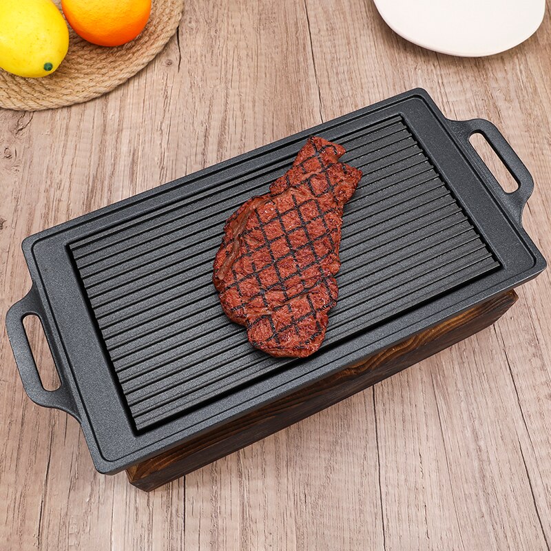 Rauchlosen Tragbaren BBQ Grill Koreanische Japanischen Grill Grill Holzkohle Grill Ofen Alkohol Herde Nicht-Stock Kochen Werkzeuge draussen