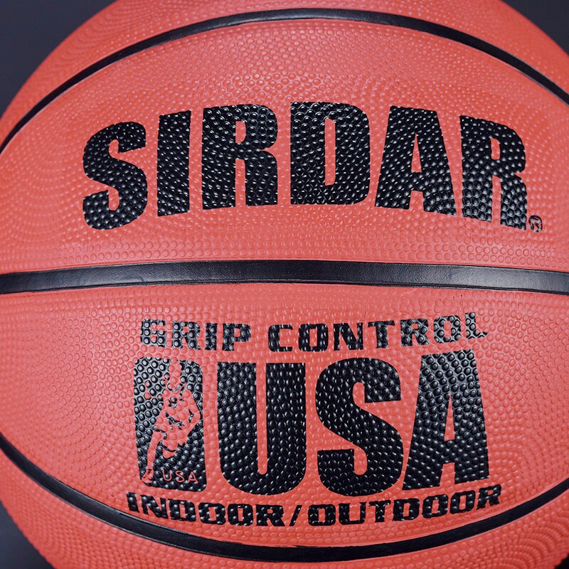SIRDAR Size 4 Basketball ball for childrens kids maroon Rubber laminated basketball outdoor training basketball