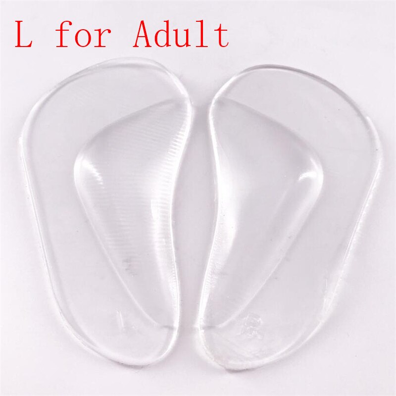 1 paar Orthopädische Bogen Orthesen Unterstützung Einlegesohle Fuß Platte Flatfoot Korrektor Schuh Kissen Fußpflege EinfüGen Einlegesohlen Silikon Gel: Licht Grau