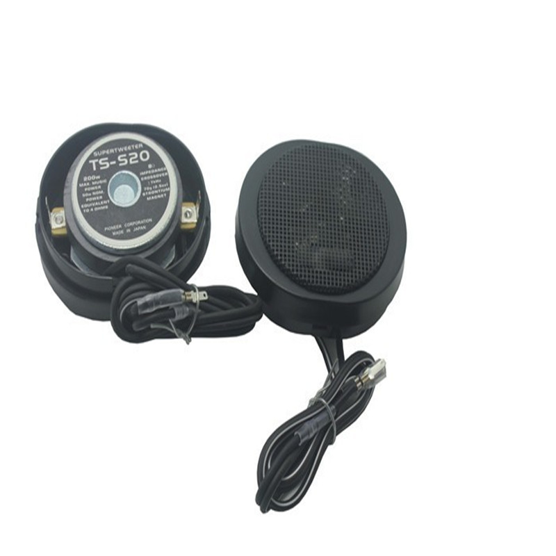 Tweeters Car Audio Paired Silk Soft Dome Hifi Mini Loudspeaker 60mm 4 ohm 200w Music 2 inch Tweeter Speakers for Car